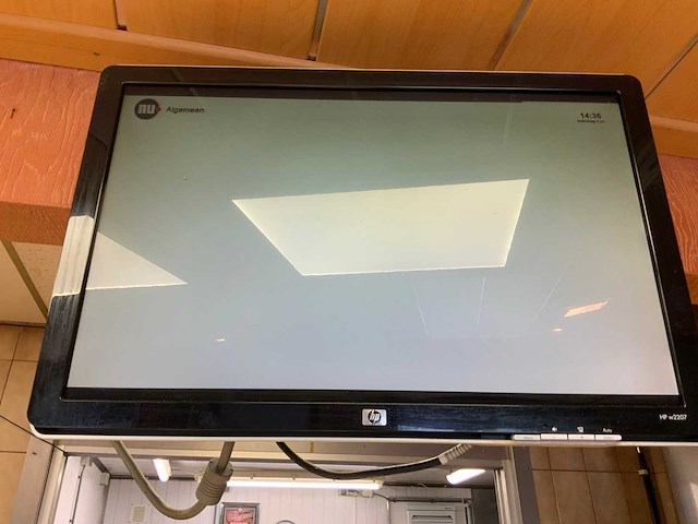 Hp w2207 22”-verkoop monitor - afbeelding 2 van  5