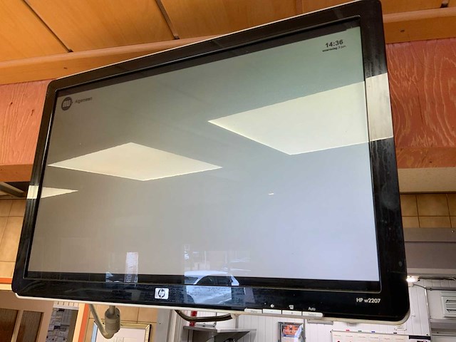 Hp w2207 22”-verkoop monitor - afbeelding 4 van  5