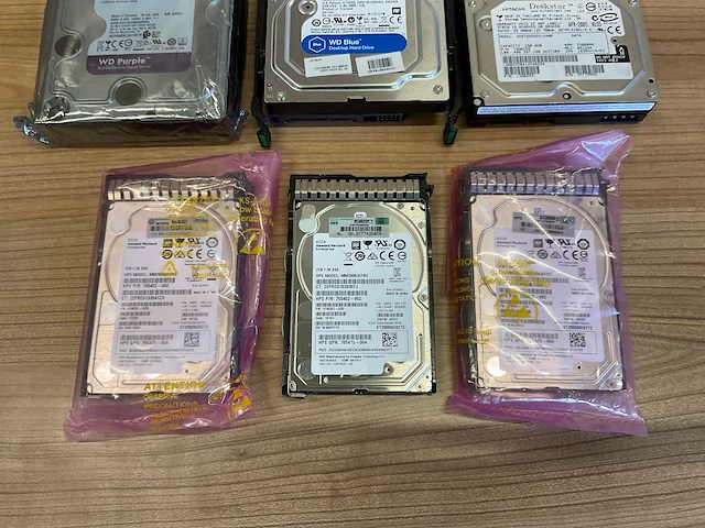 Hp / wd / hitachi harde schijf (assorti) (10x) - afbeelding 5 van  5