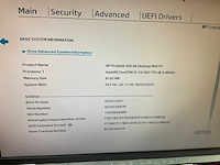 Hp werkplaatsmeubel met computers - afbeelding 11 van  13