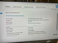 Hp werkplaatsmeubel met computers - afbeelding 6 van  10