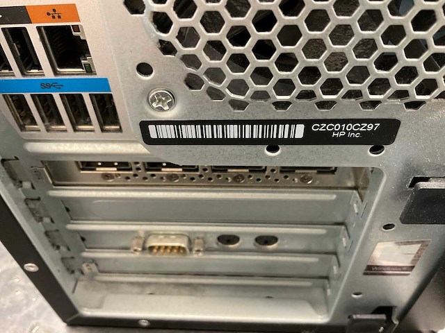 Hp z2 g4, core(tm) i7 8th gen, 16 gb ram, 1x 512 gb nvme - 1x 256 gb nvme, nvidia quadro p2200 5gb workstation - afbeelding 5 van  6