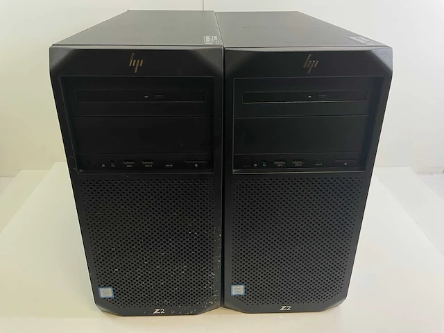 Hp z2 g4, core(tm) i7 8th gen, 16 gb ram (2x8gb), 256 gb nvme workstations (2x) - afbeelding 1 van  12