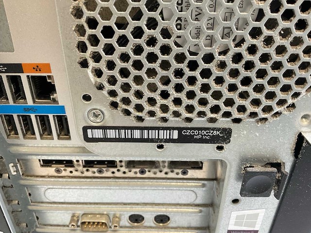 Hp z2 g4, core(tm) i7 8th gen, 16 gb ram (2x8gb), 512 gb nvme, nvidia quadro p2200 5 gb workstation - afbeelding 1 van  2