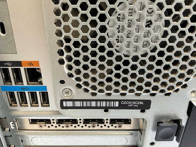 Hp z2 g4, core(tm) i7 8th gen, 16 gb ram (2x8gb), 512 gb nvme, nvidia quadro p2200 5 gb workstation - afbeelding 5 van  6
