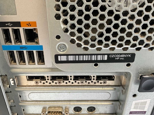 Hp z2 g4, core(tm) i7 8th gen, 16 gb ram (2x8gb), 512 gb nvme, nvidia quadro p2200 5 gb workstation - afbeelding 5 van  6