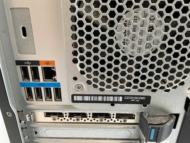 Hp z2 g4, core(tm) i7 8th gen, 16 gb ram (2x8gb), 512 gb nvme, nvidia quadro p2200 5 gb workstations (2x) - afbeelding 6 van  7