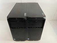 Hp z2 g4, core(tm) i7 8th gen, 16 gb ram (2x8gb), 512 gb nvme, nvidia quadro p2200 5 gb workstations (2x) - afbeelding 1 van  4