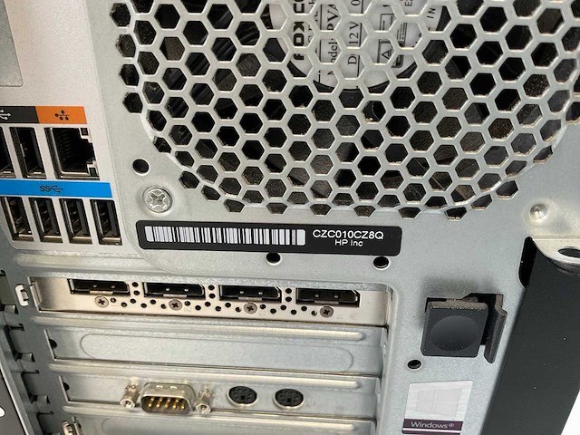 Hp z2 g4, core(tm) i7 8th gen, 16 gb ram, 512 gb nvme, nvidia quadro p2200 5gb workstation (2x) - afbeelding 10 van  10