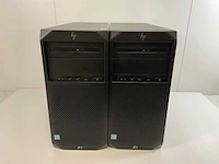 Hp z2 g4, core(tm) i7 8th gen, 16 gb ram, 512 gb nvme, nvidia quadro p2200 5gb workstation (2x)