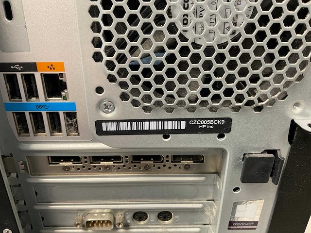 Hp z2 g4, core(tm) i7 8th gen, 16 gb ram, 512 gb nvme, nvidia quadro p2200 5gb workstation - afbeelding 4 van  4