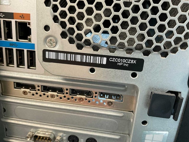 Hp z2 g4, core(tm) i7 8th gen, 16 gb ram, 512 gb nvme, nvidia quadro p2200 5gb workstation - afbeelding 5 van  5