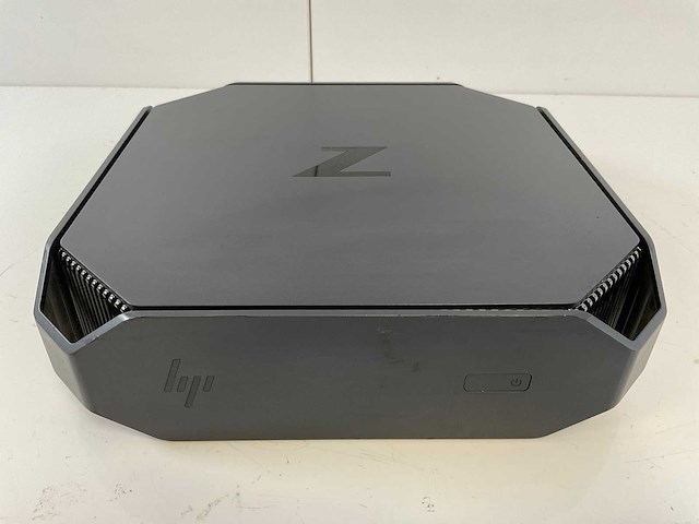 Hp z2 g4, core(tm) i7 8th gen, 32 gb ram (2x16gb), 512 gb nvme, nvidia quadro p1000 4 gb mini workstation - afbeelding 1 van  5