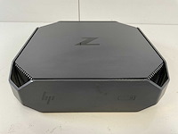 Hp z2 g4, core(tm) i7 8th gen, 32 gb ram (2x16gb), 512 gb nvme, nvidia quadro p1000 4 gb mini workstation - afbeelding 1 van  5