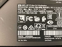 Hp z2 g4, core(tm) i7 8th gen, 32 gb ram, 512 gb nvme, nvidia quadro p1000 4 gb mini workstation - afbeelding 7 van  7