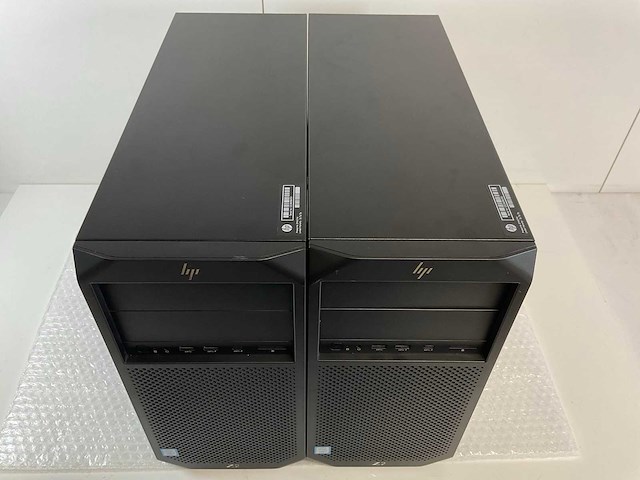 Hp z2 g4, core(tm) i7 8th gen, 8 gb ram, no hdd workstations (2x) - afbeelding 2 van  7