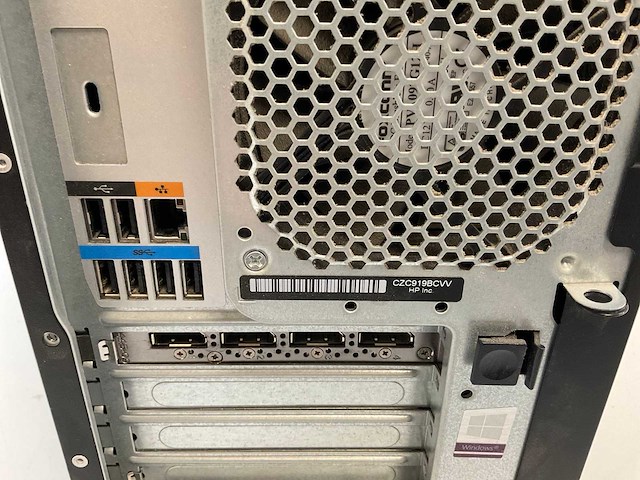 Hp z2 g4, core(tm) i7 8th gen, no ram, 512 gb ssd, nvidia quadro p4000 8 gb workstation - afbeelding 5 van  5