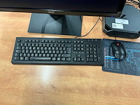 Hp z2 mini g5 desktop en monitor - afbeelding 2 van  7