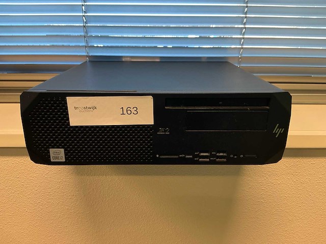 Hp z2 sff g5 desktop - afbeelding 1 van  5