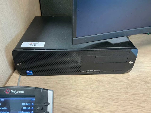 Hp z2 sff g9 workstation desktop pc - afbeelding 1 van  5