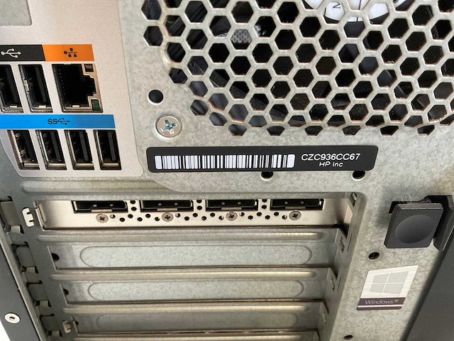 Hp z2 tower g4, core(tm) i9 9th gen, 32 gb ram, 1 tb nvme workstation - afbeelding 5 van  5