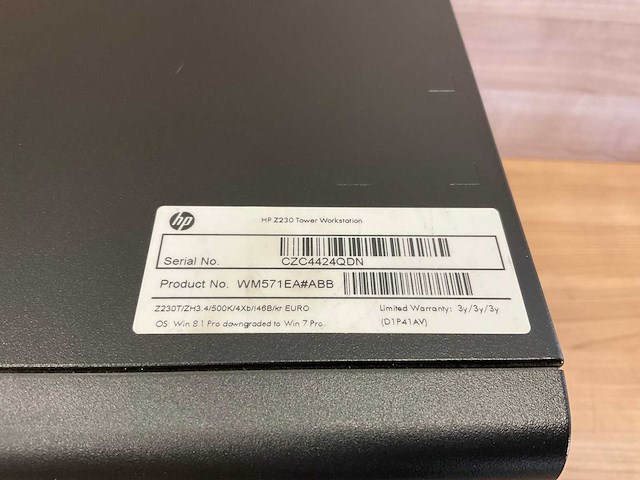 Hp z230 computer - afbeelding 2 van  2