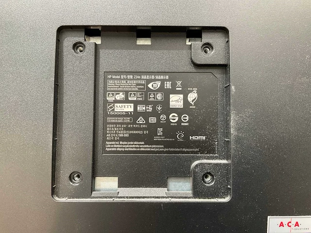 Hp z24n monitoren met monitorsteun (2x) - afbeelding 3 van  14
