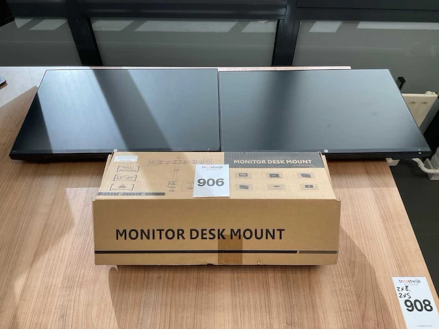 Hp z24n monitoren met monitorsteun (2x) - afbeelding 1 van  14