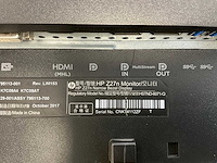 Hp (z27n) 27”, 2560x1440 (qhd) ips monitor - afbeelding 5 van  5