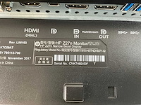 Hp (z27n) 27”, 2560x1440 (qhd) ips monitors (2x) - afbeelding 4 van  13