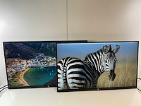 Hp (z27n) 27”, 2560x1440 (qhd) ips monitors (2x) - afbeelding 1 van  6