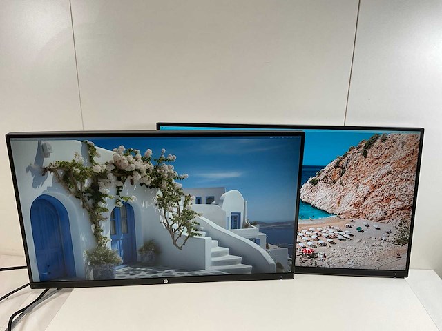 Hp (z27n) 27”, 2560x1440 (qhd) ips monitors (2x) - afbeelding 1 van  13