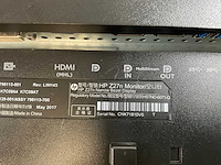 Hp (z27n) 27”, 2560x1440 (qhd) ips monitors (2x) - afbeelding 1 van  2