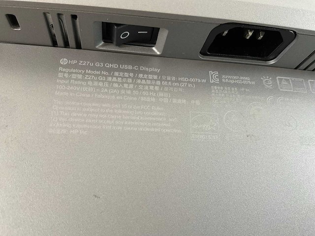 Hp (z27u g3) 27”, 2560x1440 (qhd) ips monitor (2x) - afbeelding 4 van  14