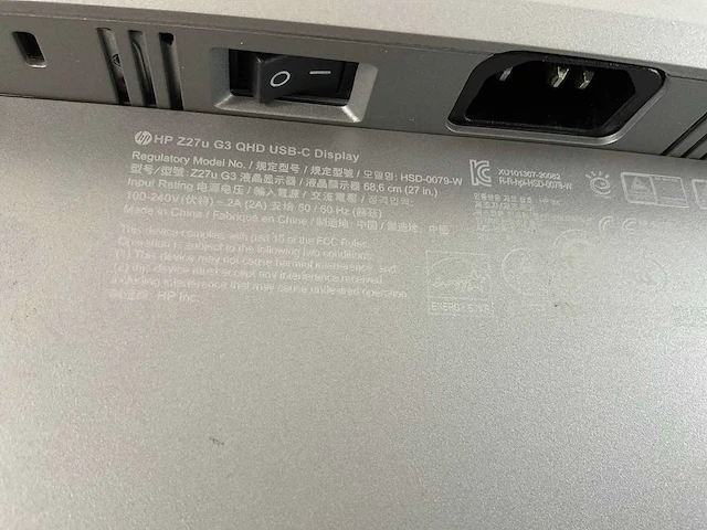 Hp (z27u g3) 27”, 2560x1440 (qhd) ips monitor (2x) - afbeelding 4 van  14