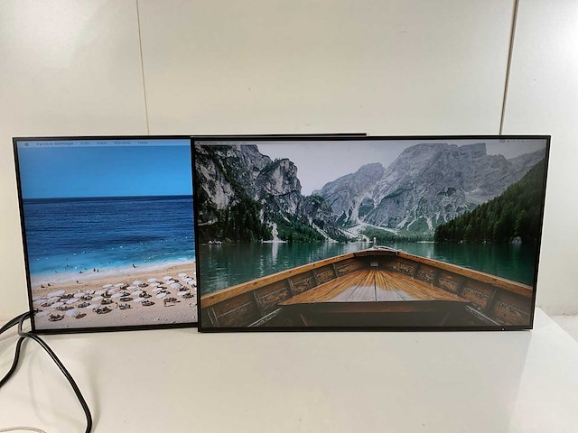 Hp (z27u g3) 27”, 2560x1440 (qhd) ips monitors (2x) - afbeelding 1 van  10