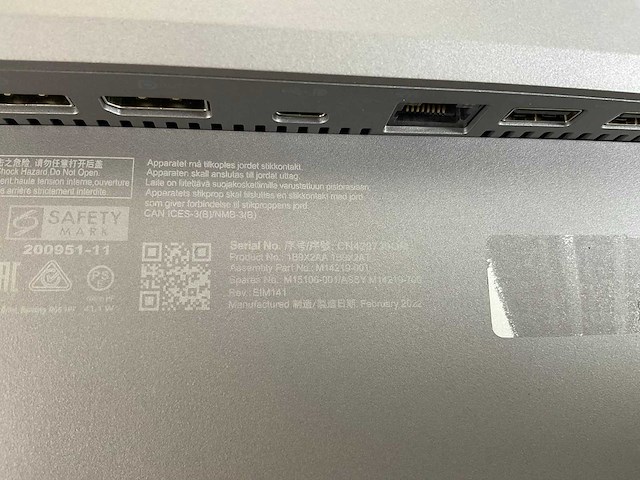 Hp (z27u g3) 27”, 2560x1440 (qhd) ips monitors (2x) - afbeelding 4 van  13
