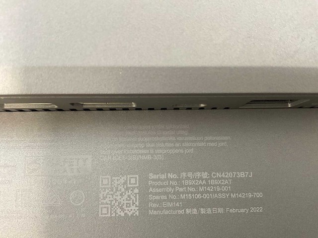 Hp (z27ug3) 27”, 2560x1440 (qhd) ips monitor - afbeelding 7 van  7