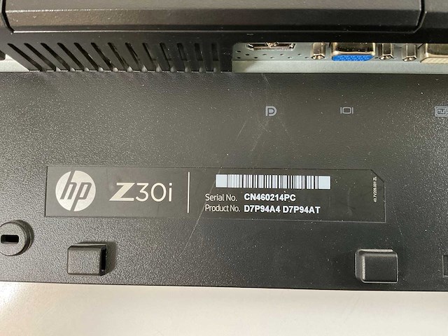 Hp (z30i) 30”, 2560x1600 (wqxga) ips monitor - afbeelding 3 van  3