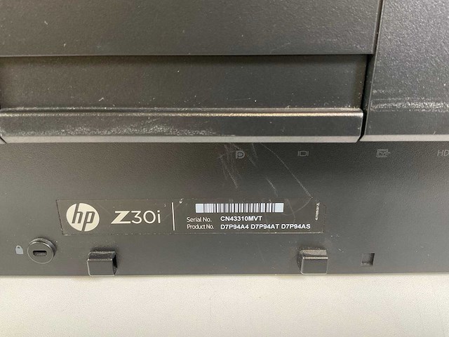 Hp (z30i) 30”, 2560x1600 (wqxga) ips monitor - afbeelding 6 van  6