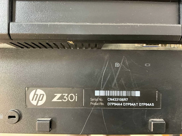Hp (z30i) 30”, 2560x1600 (wqxga) ips monitor - afbeelding 7 van  7