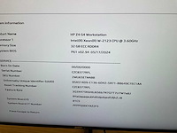 Hp z4 g4 desktop - afbeelding 6 van  11