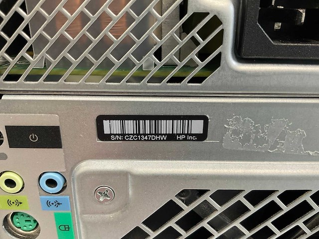 Hp z4 g4, xeon(r) w-2223, 32 gb ram (2x16gb), 512 gb nvme, nvidia quadro t1000 4 gb workstation - afbeelding 6 van  6