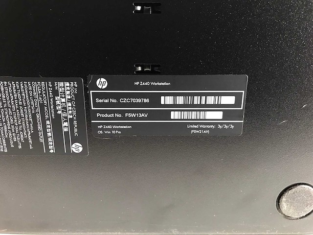 Hp z440, intel(r) xeon(r) cpu e5-1650 v4, 32 gb ram, 1 tb ssd, nvidea quadro m4000 8 gb workstation - afbeelding 4 van  4