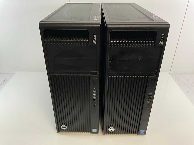 Hp z440, xeon(r) e5-1650 v3, 32 gb ram, no hdd, nvidia quadro k620 2 gb workstations (2x) - afbeelding 1 van  6