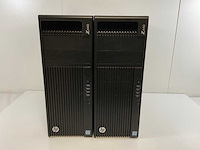 Hp z440, xeon(r) e5-1650 v4, 64 gb ram (4x 16 gb), 512 gb nvme, nvidia quadro k1200 4gb workstations (2x) - afbeelding 1 van  2