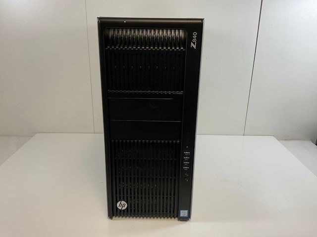 Hp z840, 2x xeon(r) e5-2690 v4, 128 gb ram(8x 16gb), 1 tb nvme, nvidia quadro m2000 4gb workstation - afbeelding 1 van  6