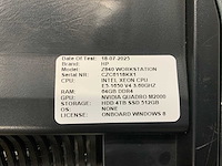 Hp z840 workstation(xeon) desktop - afbeelding 8 van  8
