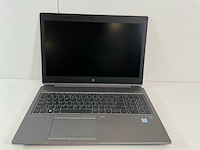 Hp zbook 15 g5 15.5”, core(tm) i7 8th gen, 16 gb ram, 256 gb nvme, nvidia quadro p2000 4 gb mobile work station - afbeelding 1 van  7