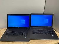 Hp zbook 17 g4 laptop (2x) - afbeelding 1 van  8